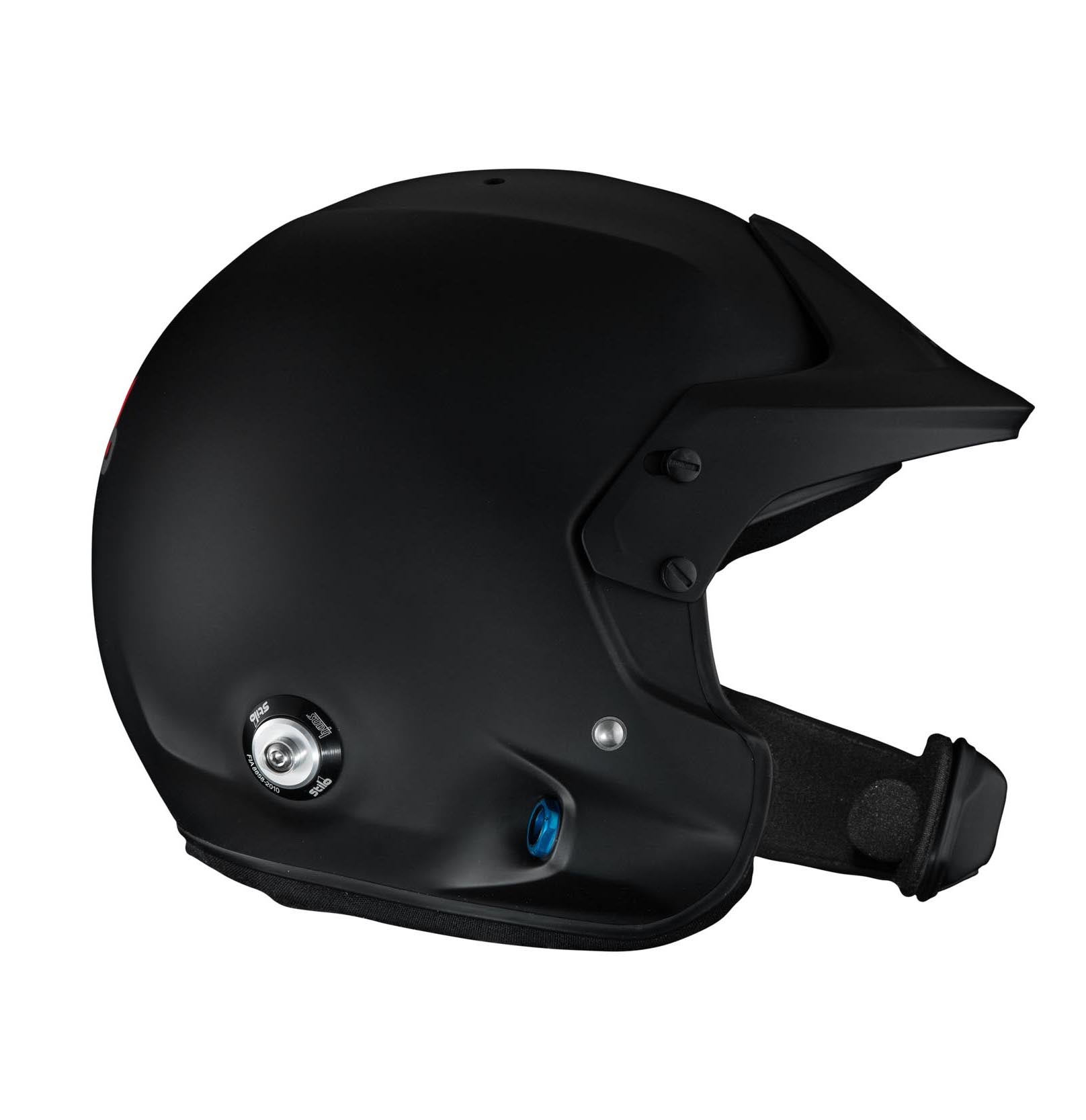 STILO AA0220BG2T640401 Venti WRC DES Composite Rally Racing helmet, FIA/SNELL 2020, matt black, size 64 Photo-3