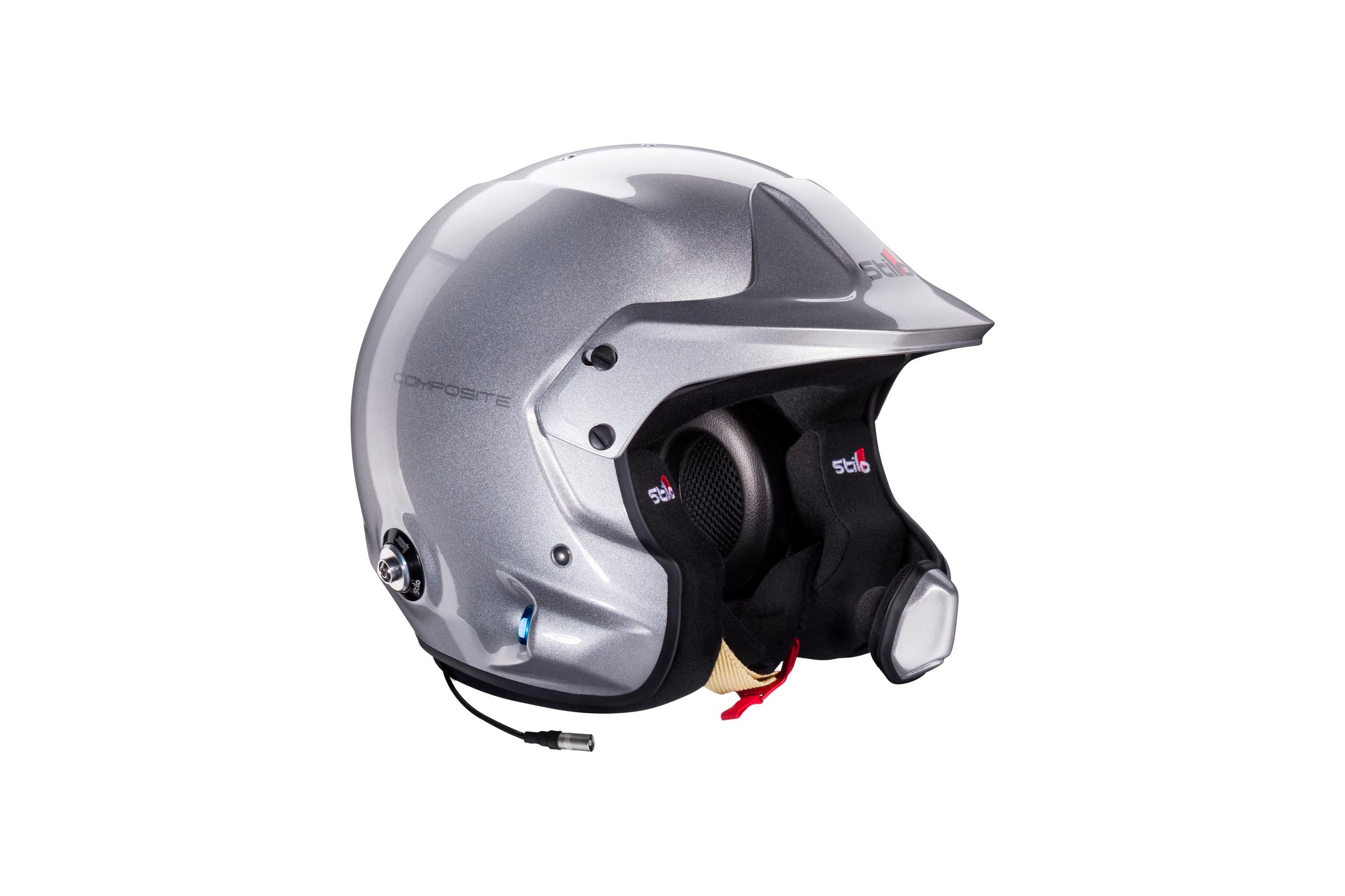 STILO AA0220CG2T63 Venti WRC Composite Turismo Helmet, open face, Snell SA2020/FIA, silver, size 63 Photo-0