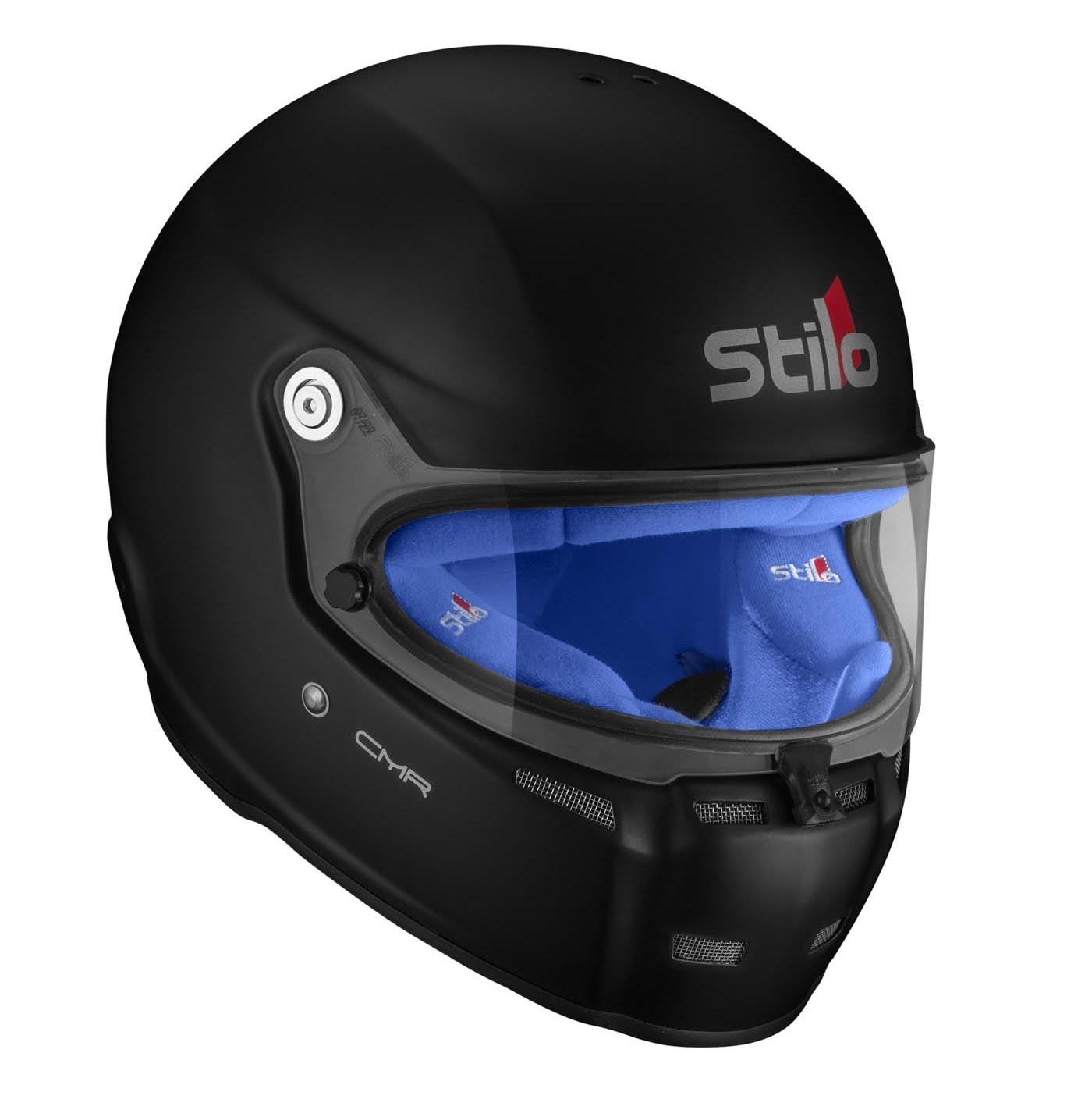 STILO AA0719AH2P55BLU Karting helmet ST5 CMR, Snell CMR2016, matt black/blue inner, size 55 Photo-1