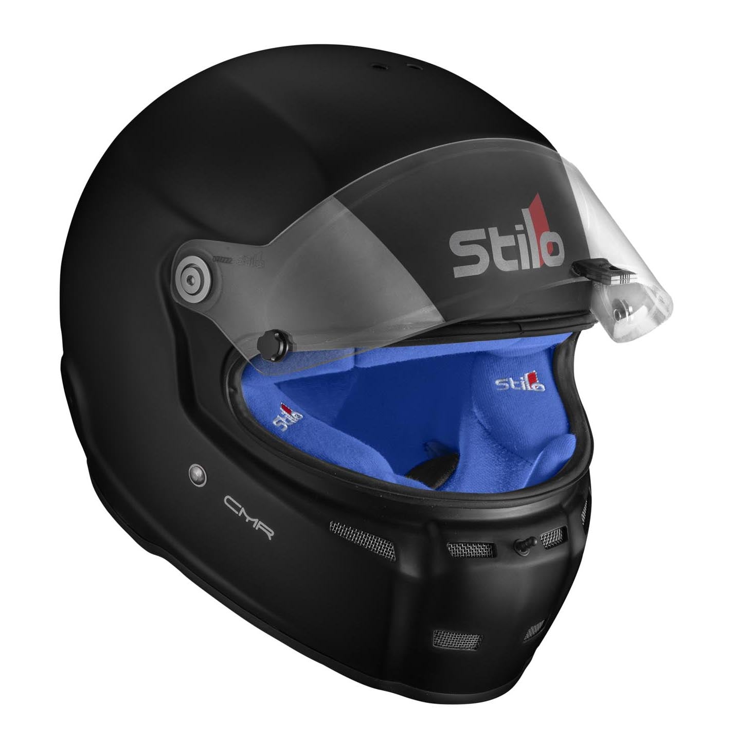 STILO AA0719AH2P54BLU Karting helmet ST5 CMR, Snell CMR2016, matt black/blue inner, size 54 Photo-2