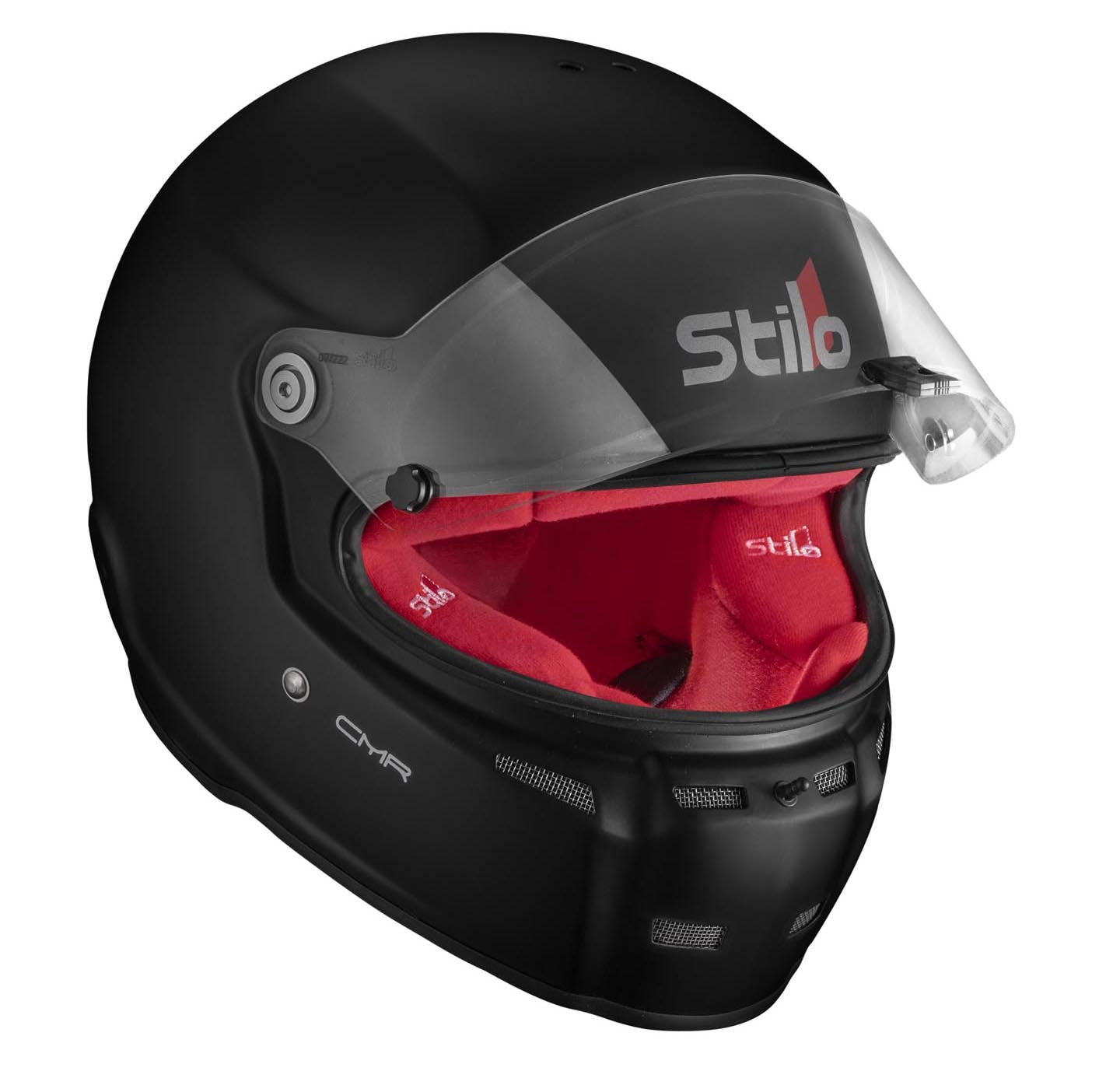 STILO AA0719AH2P56RED Karting helmet ST5 CMR, Snell CMR2016, matt black/red inner, size 56 Photo-1