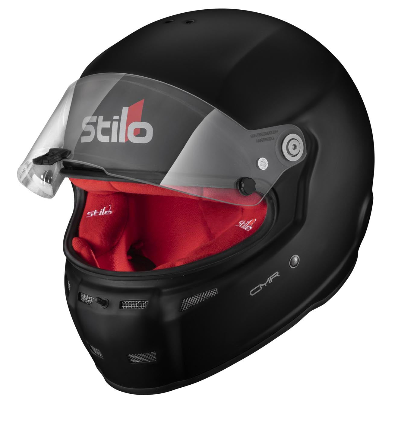 STILO AA0719AH2P59RED Karting helmet ST5 CMR, Snell CMR2016, matt black/red inner, size 59 Photo-3