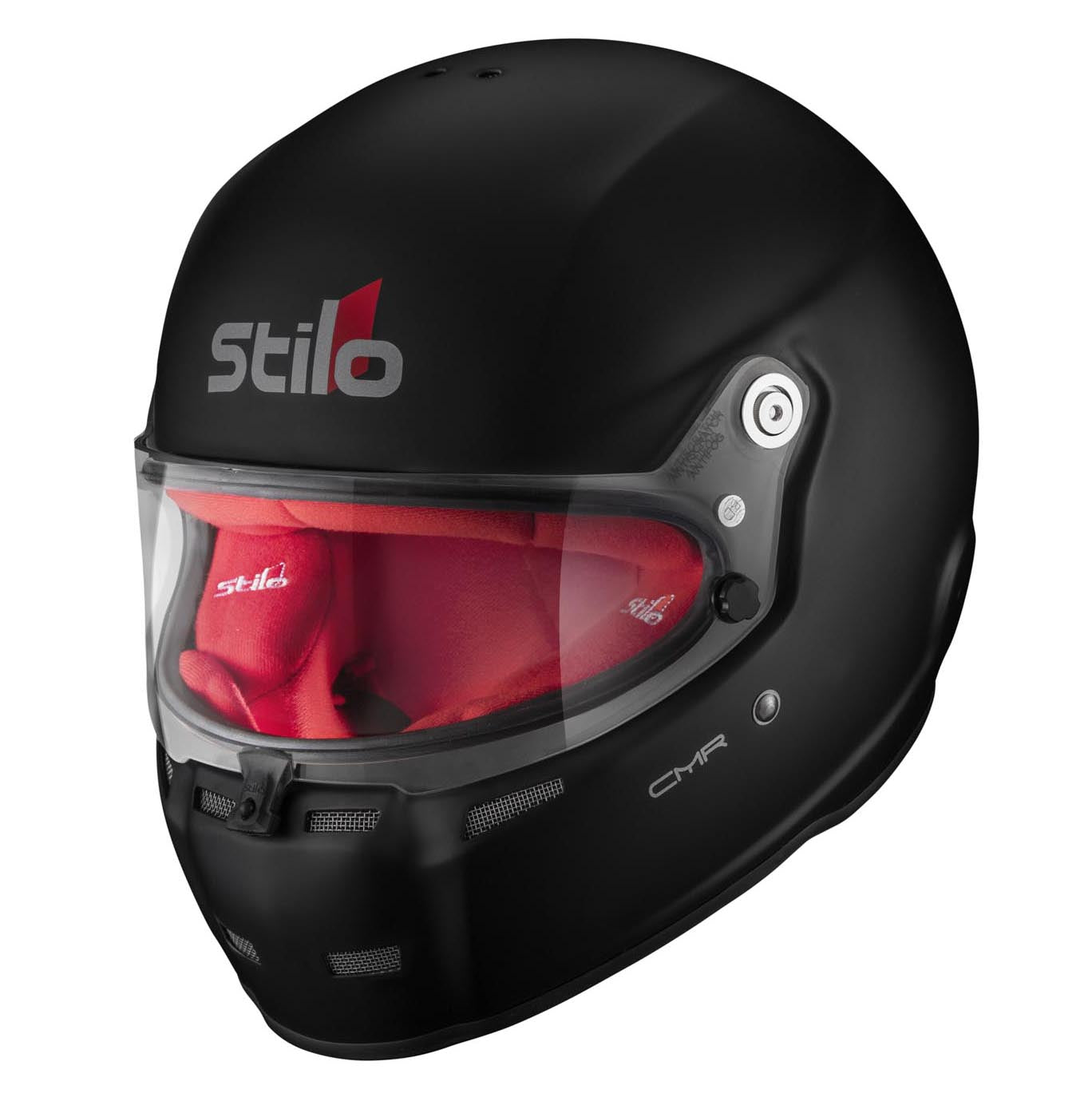 STILO AA0719AH2P57RED Karting helmet ST5 CMR, Snell CMR2016, matt black/red inner, size 57 Photo-4