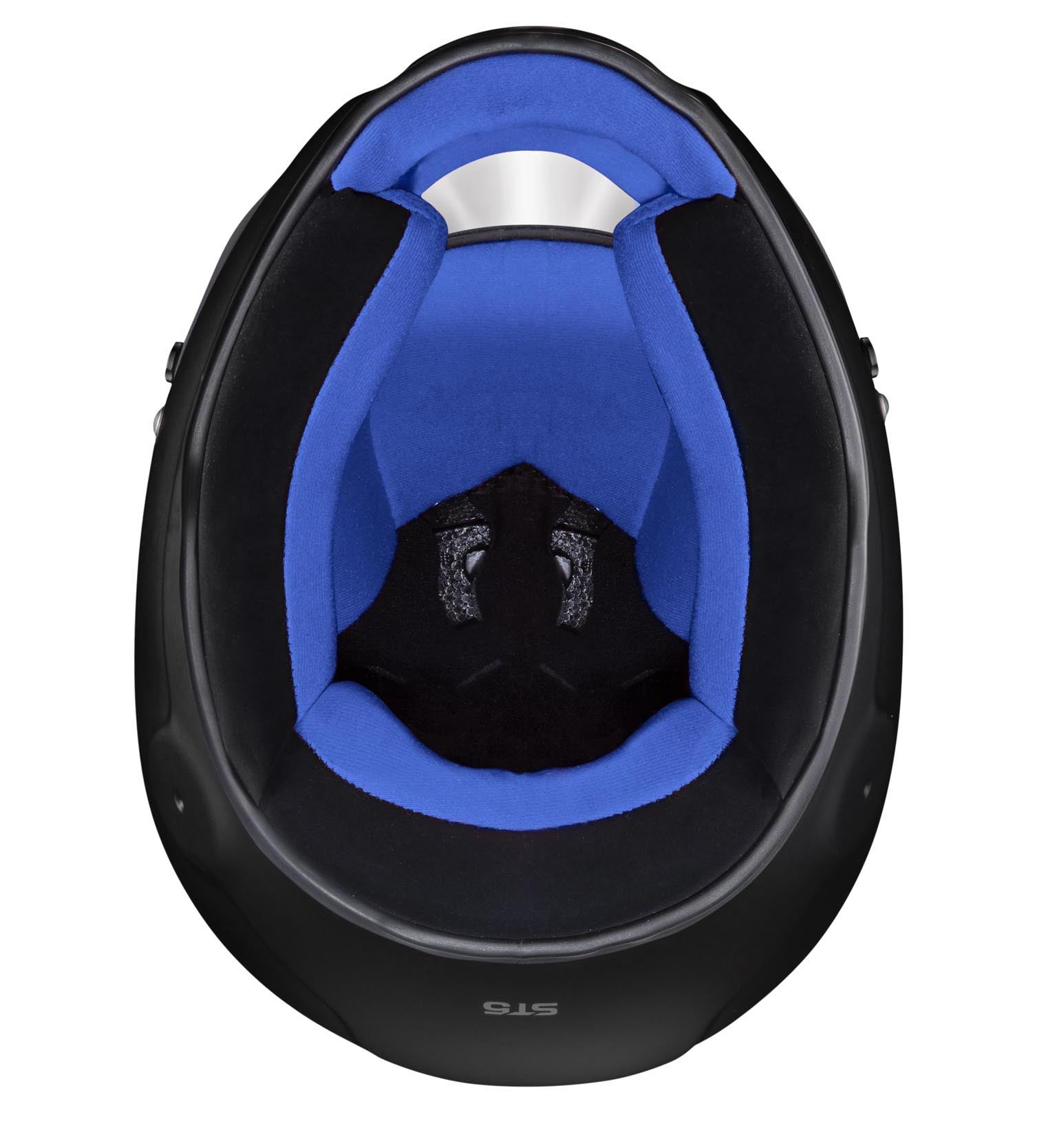 STILO AA0719AH2P55BLU Karting helmet ST5 CMR, Snell CMR2016, matt black/blue inner, size 55 Photo-4