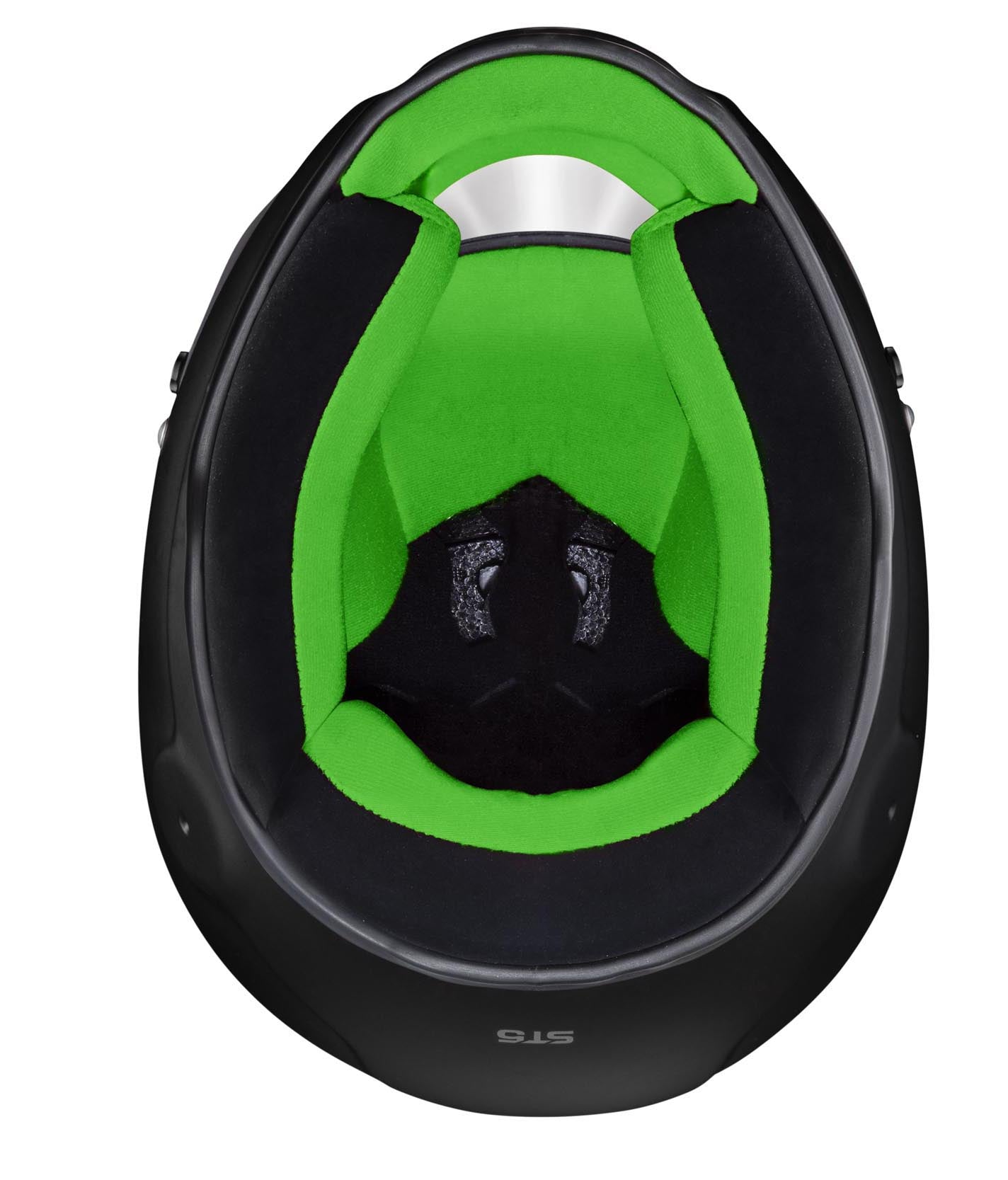 STILO AA0719AH2P59GRE Karting helmet ST5 CMR, Snell CMR2016, matt black/green inner, size 59 Photo-5