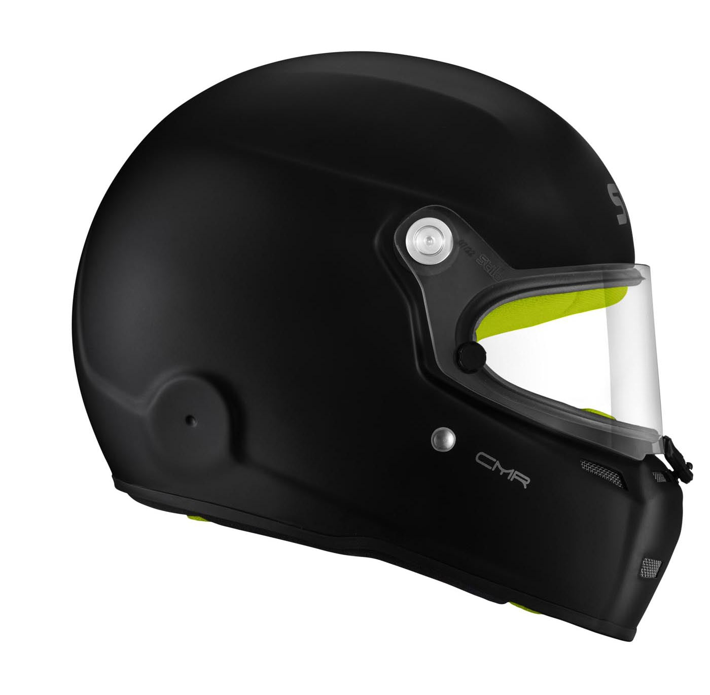 STILO AA0719AH2P57YEL Karting helmet ST5 CMR, Snell CMR2016, matt black/yellow inner, size 57 Photo-6