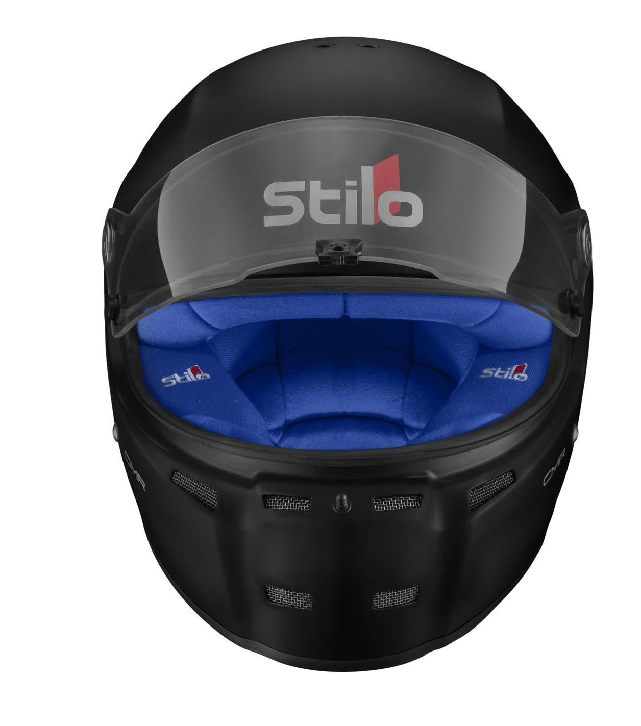 STILO AA0719AH2P54BLU Karting helmet ST5 CMR, Snell CMR2016, matt black/blue inner, size 54 Photo-0