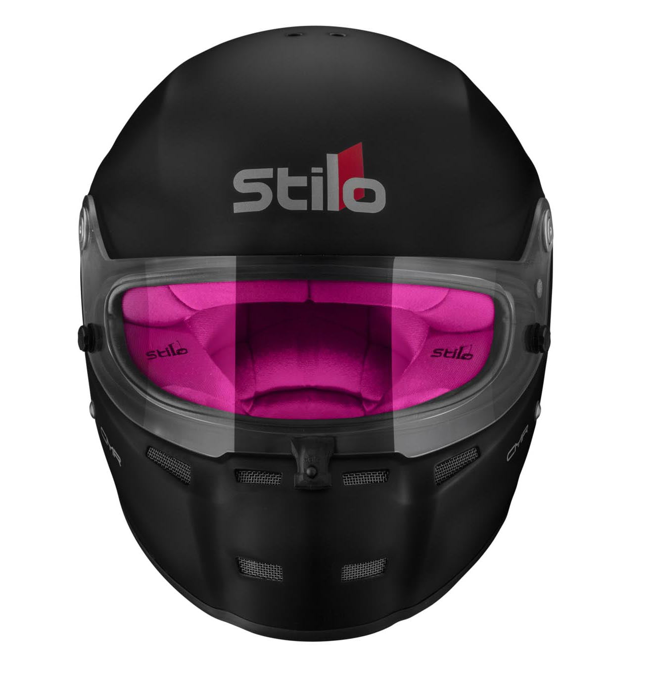 STILO AA0719AH2P56PNK Karting helmet ST5 CMR, Snell CMR2016, matt black/pink inner, size 56 Photo-0