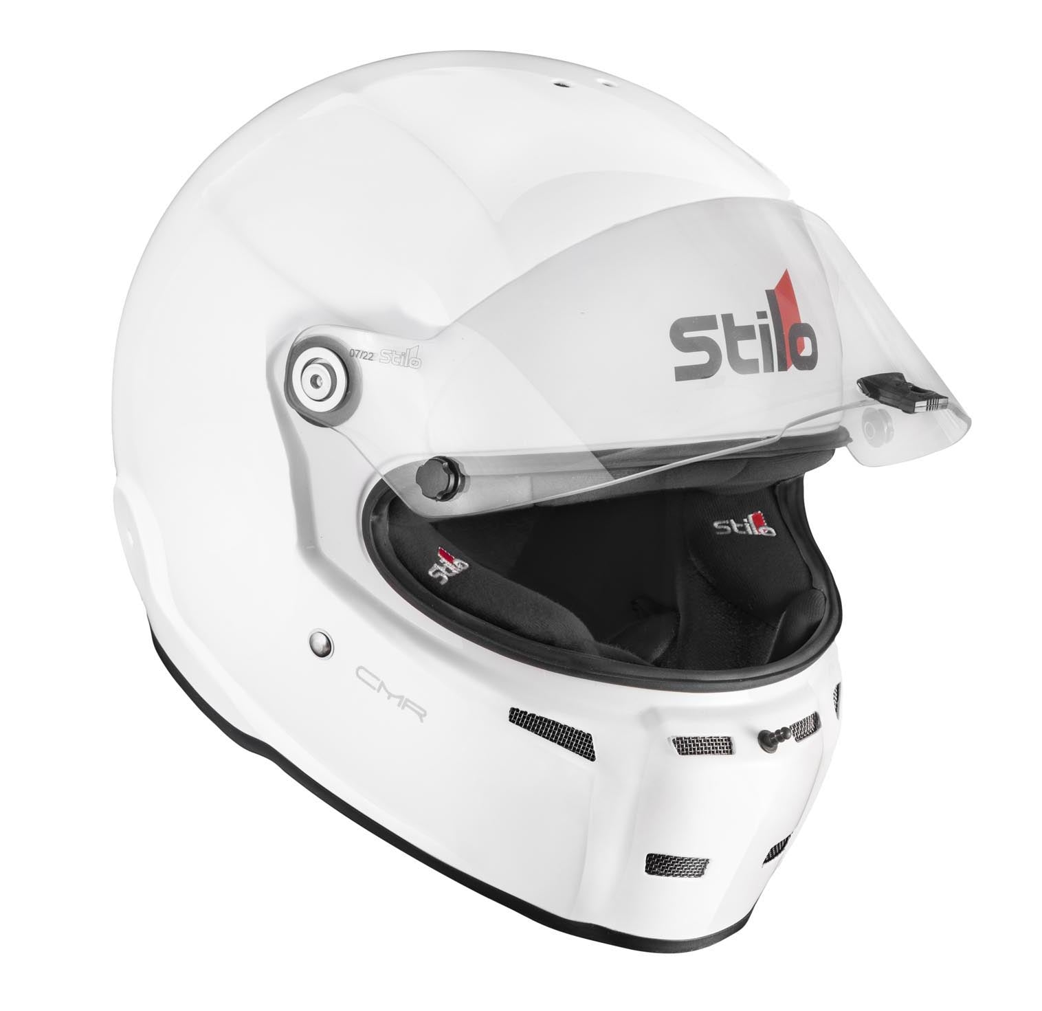 STILO AA0721AH2P57 Karting helmet ST5 CMR, Snell CMR2016, white/black inner, size 57 Photo-1