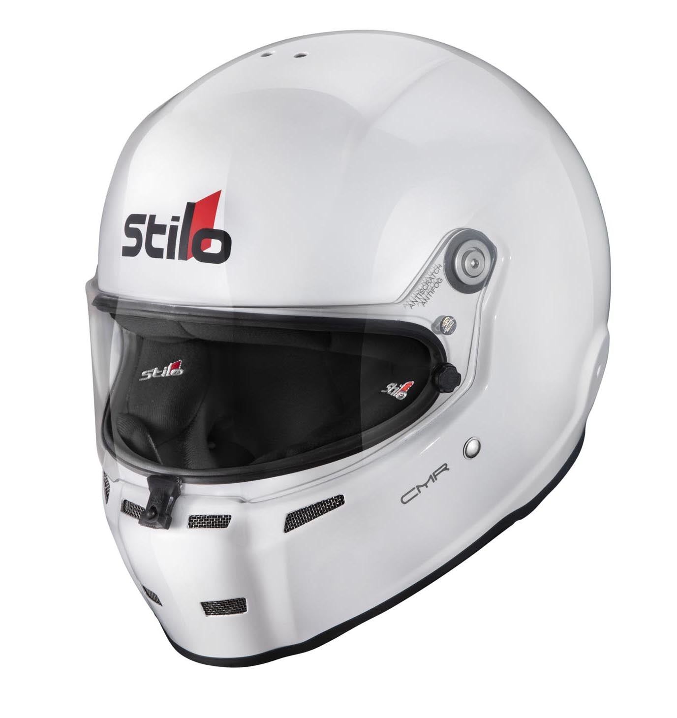 STILO AA0721AH2P56 Karting helmet ST5 CMR, Snell CMR2016, white/black inner, size 56 Photo-4