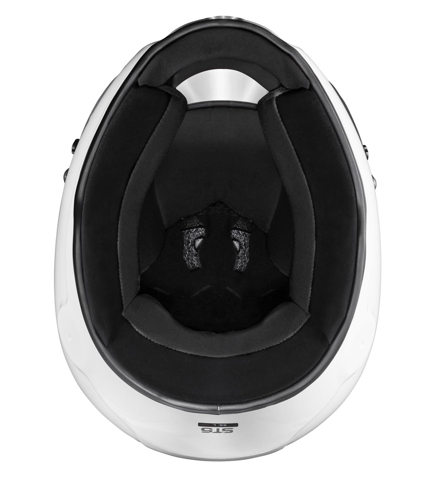 STILO AA0721AH2P56 Karting helmet ST5 CMR, Snell CMR2016, white/black inner, size 56 Photo-5