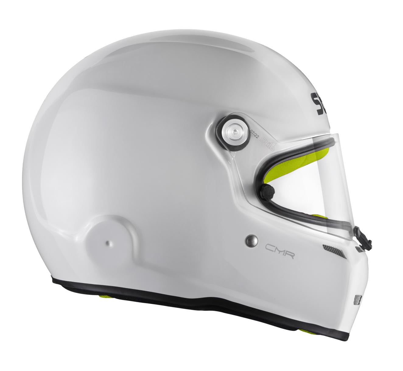 STILO AA0721AH2P57YEL Karting helmet ST5 CMR, Snell CMR2016, white/yellow inner, size 57 Photo-6