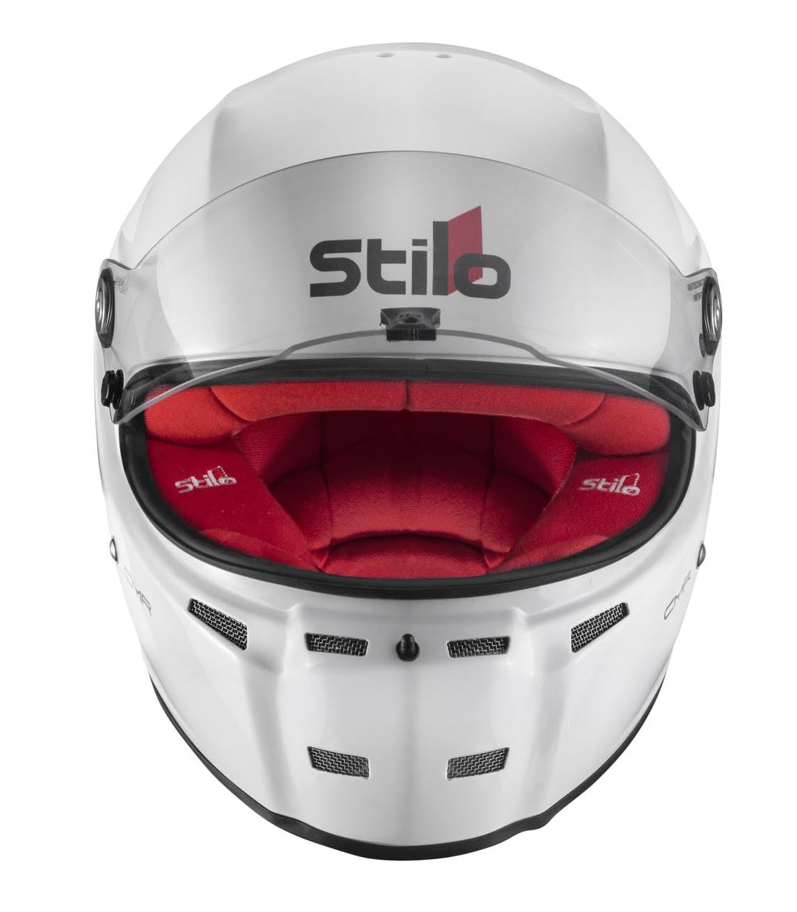 STILO AA0721AH2P56RED Karting helmet ST5 CMR, Snell CMR2016, white/red inner, size 56 Photo-6