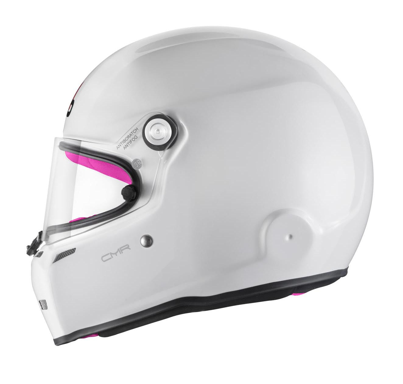 STILO AA0721AH2P56PNK Karting helmet ST5 CMR, Snell CMR2016, white/pink inner, size 56 Photo-8