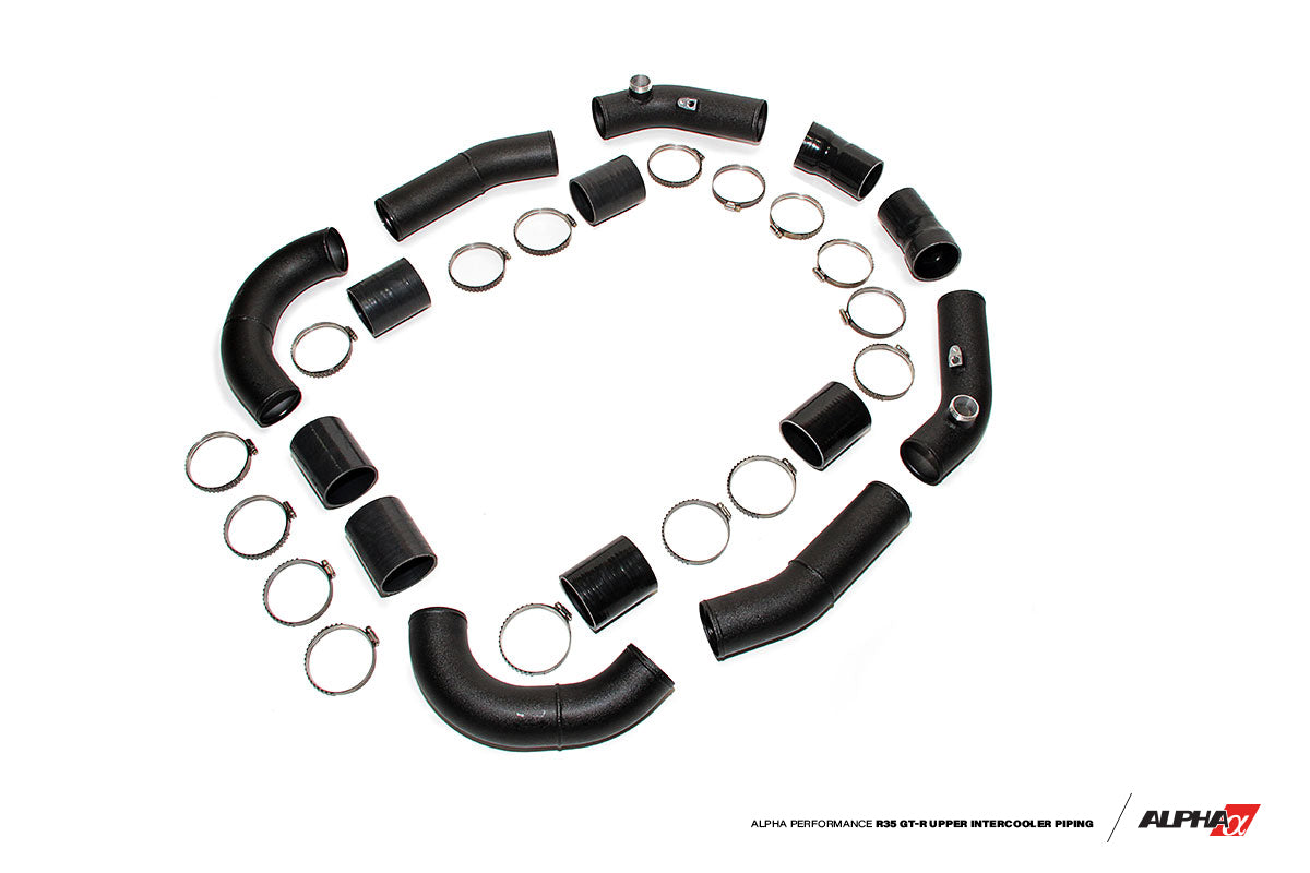 AMS ALP.07.09.0006-1 Upper Intercooler Piping for NISSAN GT-R (R35) Photo-0