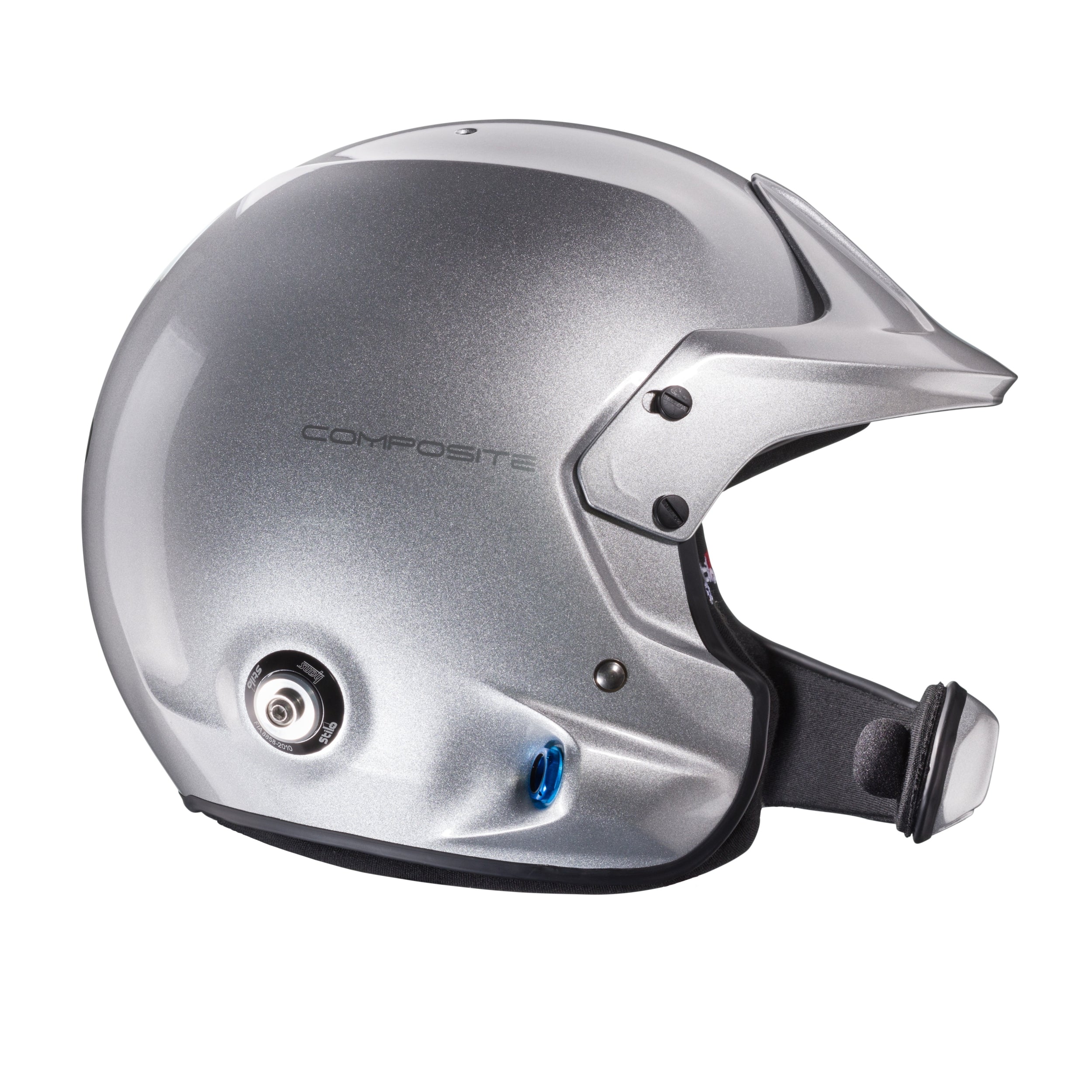 STILO AA0220BG2T63 Venti WRC DES Composite Rally Racing helmet, FIA/SNELL 2020, grey, size 63 Photo-1