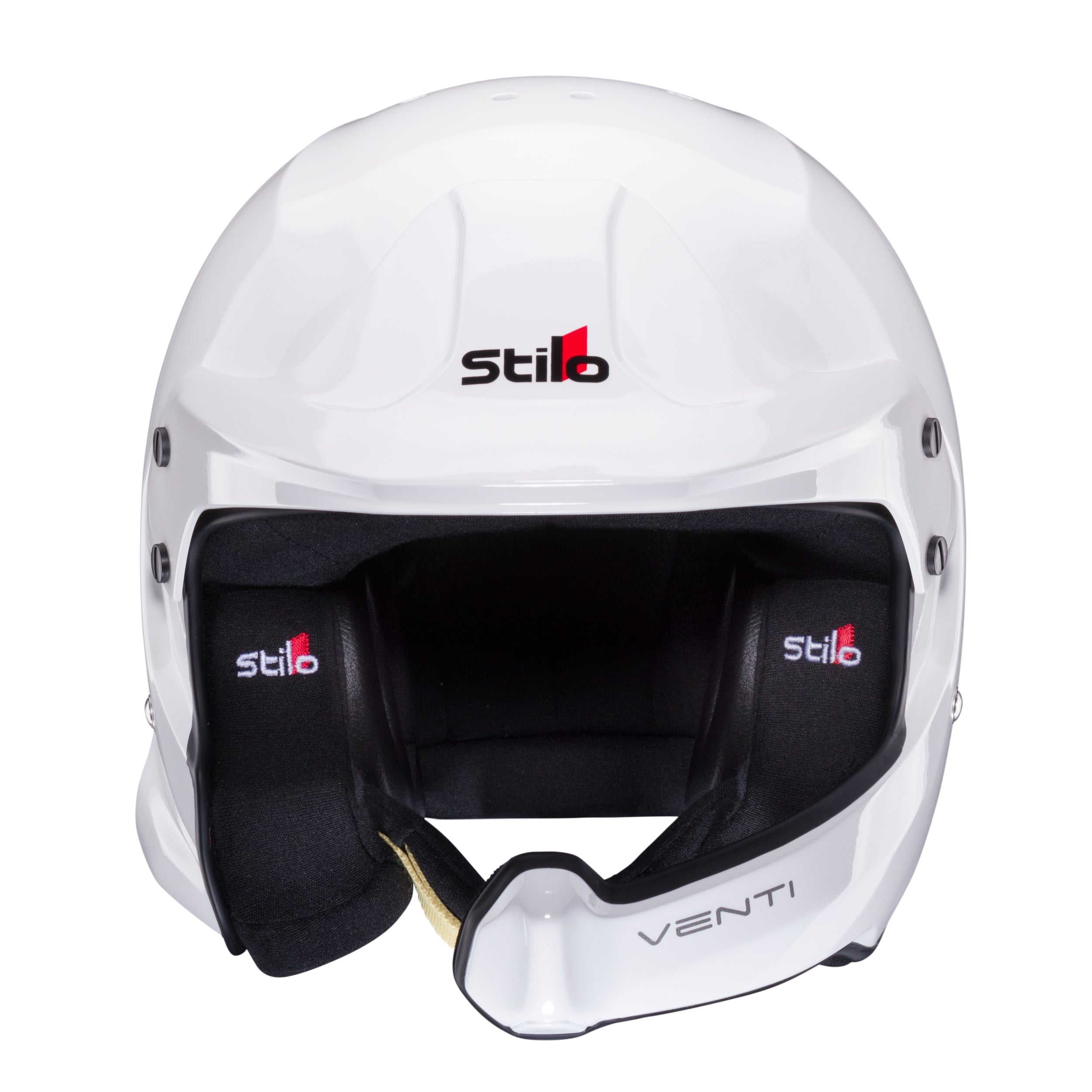 STILO AA0220BG2T570101 Venti WRC DES Composite Rally Racing helmet, FIA/SNELL 2020, white, size 57 Photo-0