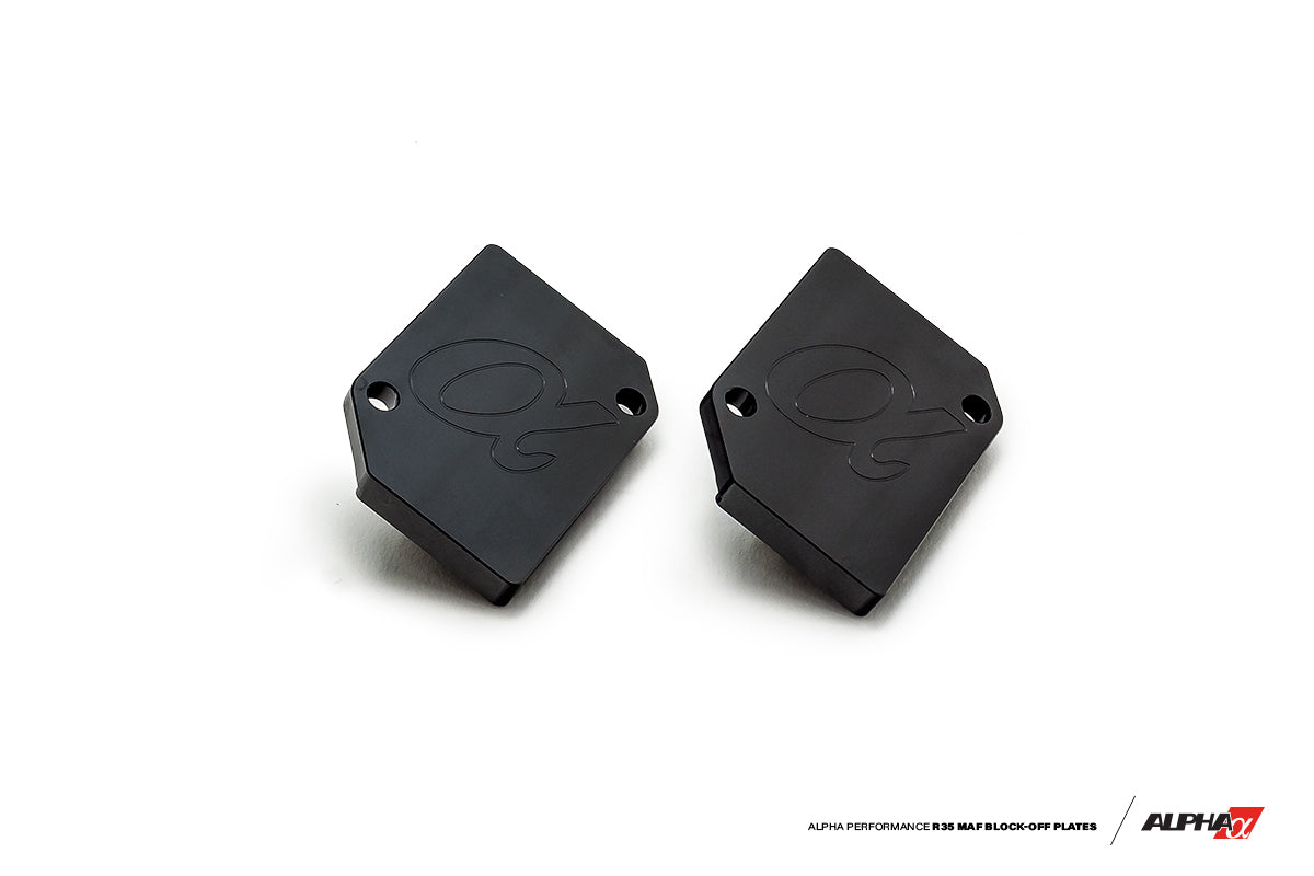 AMS ALP.07.08.0007-1 MAF Block-Off Plates for NISSAN GT-R (R35) Photo-0