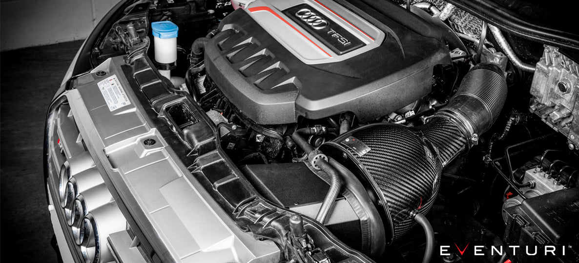 EVENTURI EVE-S1-CF-INT AUDI S1 2.0 TFSI - Black Carbon Intake Photo-1
