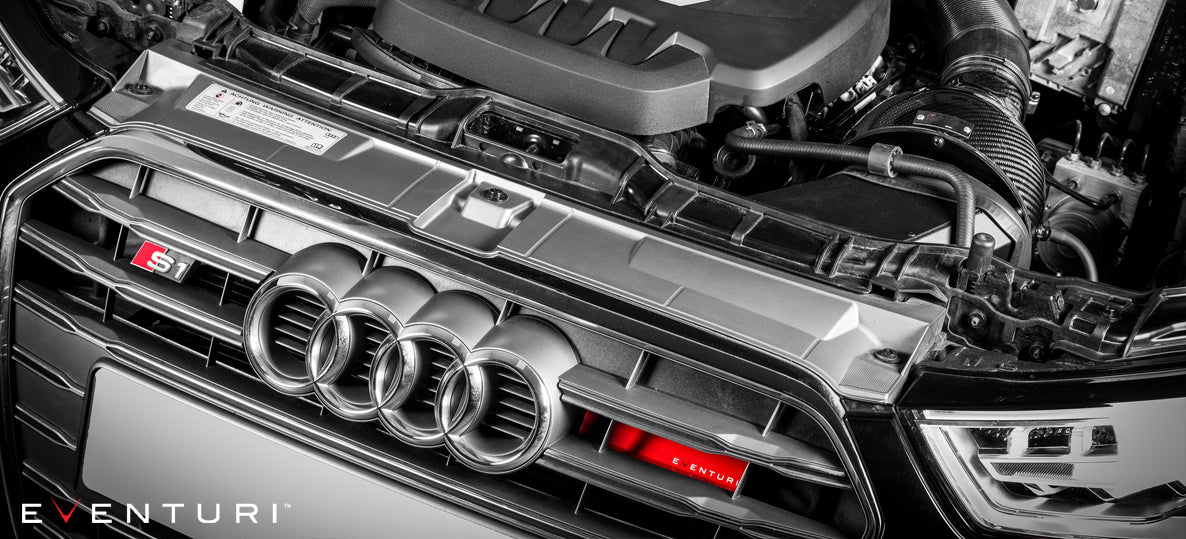 EVENTURI EVE-S1-CF-INT AUDI S1 2.0 TFSI - Black Carbon Intake Photo-2