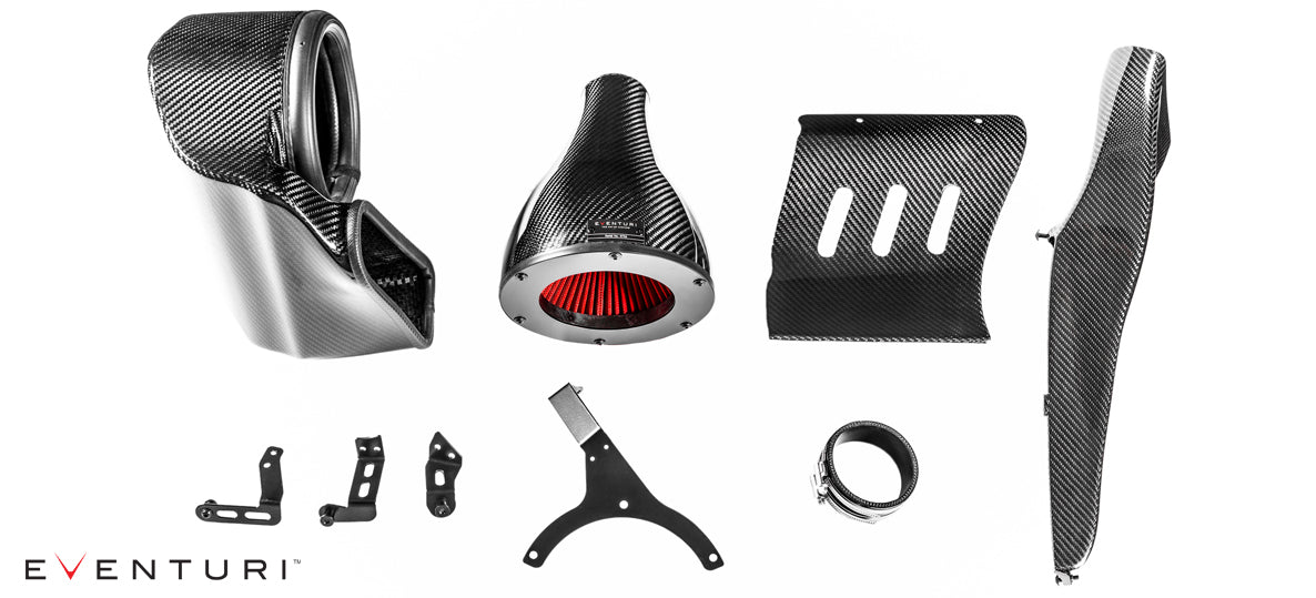 EVENTURI EVE-B9RS5-CF-INT Intake System with Secondary Duct (Carbon) fo AUDI RS5 / RS4 (B9) Photo-0