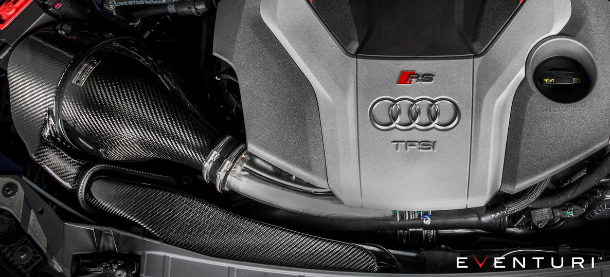 EVENTURI EVE-B9RS5-CF-INT Intake System with Secondary Duct (Carbon) fo AUDI RS5 / RS4 (B9) Photo-2