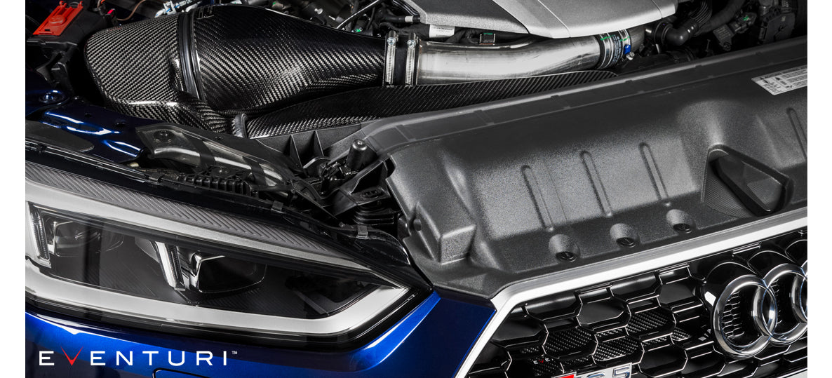 EVENTURI EVE-B9RS5-CF-INT Intake System with Secondary Duct (Carbon) fo AUDI RS5 / RS4 (B9) Photo-5