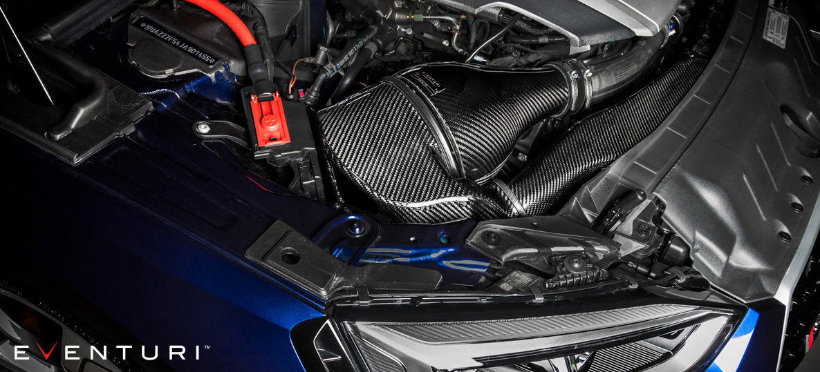 EVENTURI EVE-B9RS5-CF-INT Intake System with Secondary Duct (Carbon) fo AUDI RS5 / RS4 (B9) Photo-6