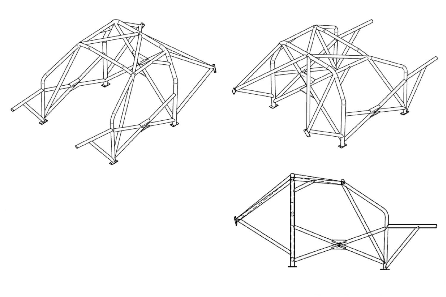 SPARCO 00713090 Roll bar (roll cage) BMW M3 E92 COUPE Photo-0