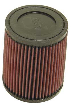 K&N RU-3560 UNIVERSAL Clamp-On Air Filter 2-1/4"FLG, 5-1/8"B, 4-5/8"T, 6"H Photo-0