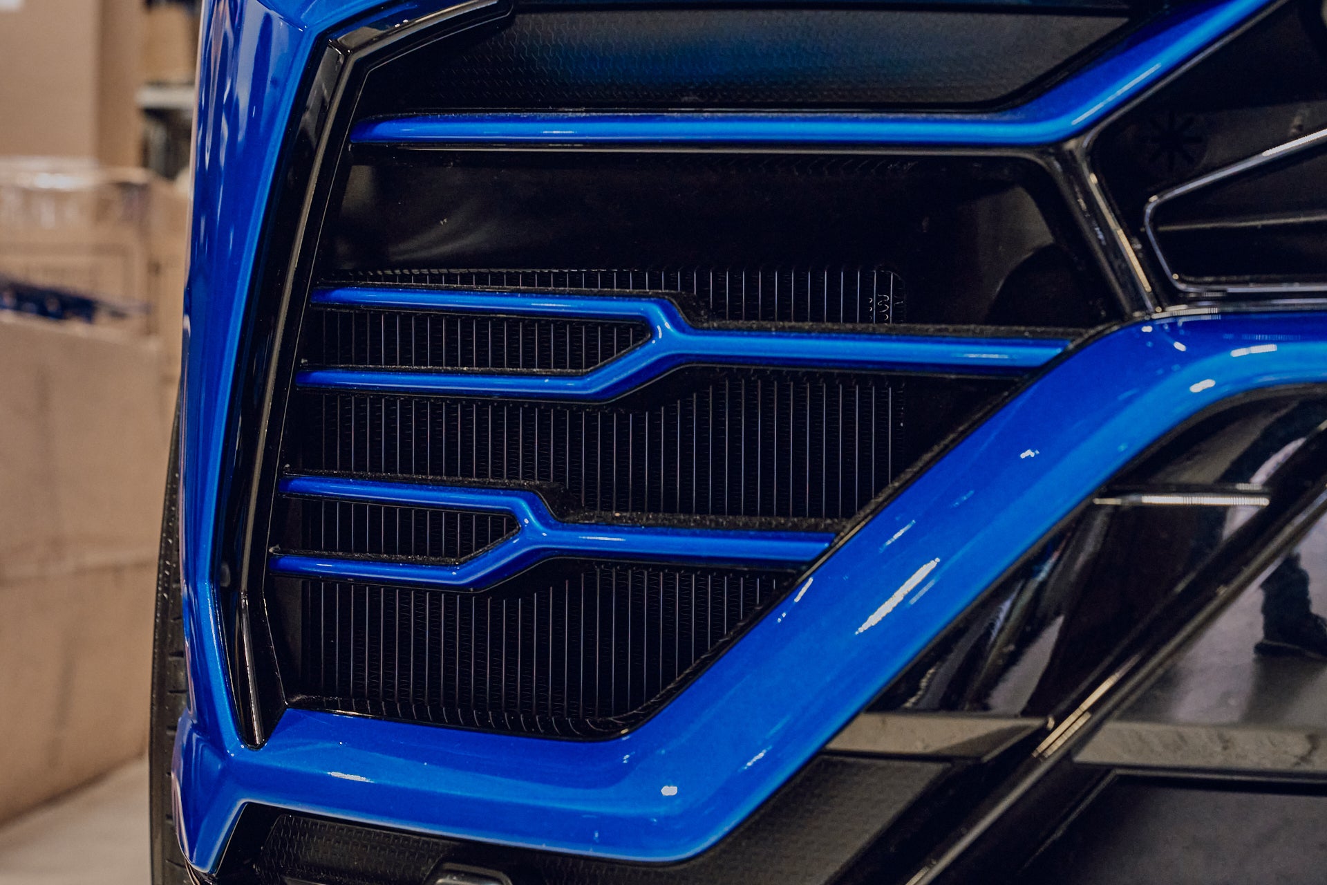CSF 8211 High Performance Intercoolers Black Thermal Dispersion Finish for LAMBORGHINI Urus 2019+ / AUDI RSQ8 2020+ Photo-1
