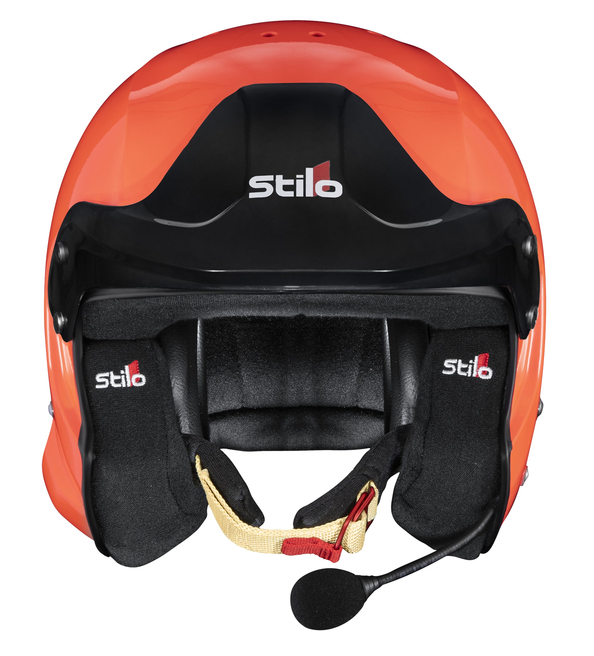 STILO DA0112EF2T54 VENTI TROPHY Offshore helmet, no HANS clips, FIA/SNELL 2020, orange, size 54 Photo-0