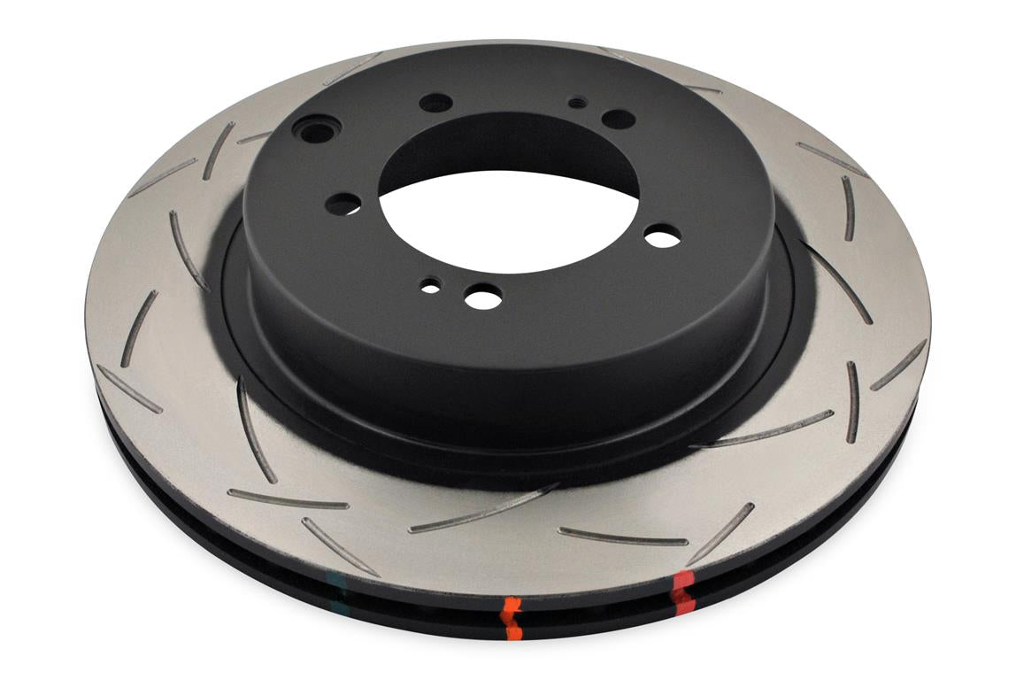 DBA 4419S Rear brake Disc 300mm MITSUBISHI EVO 4-9 (BREMBO 300x22x58) 4000 T3 Slot Photo-1