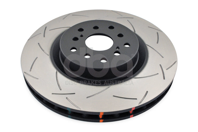 DBA 4654S-10 Front brake Disc SUBARU IMPREZA STI 4000 T3 Slot Photo-1