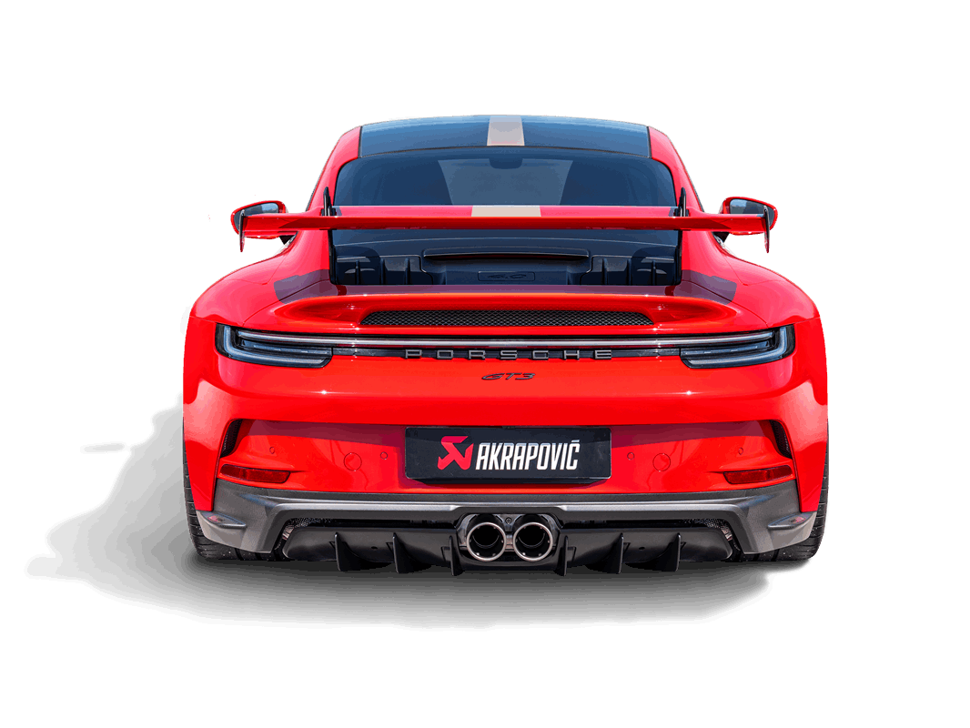 AKRAPOVIC DI-PO/CA/9/M Carbon Fibre Diffuser Rear (Matte) for PORSCHE 911 GT3 /GT3RS (992) 2021-2024 Photo-1