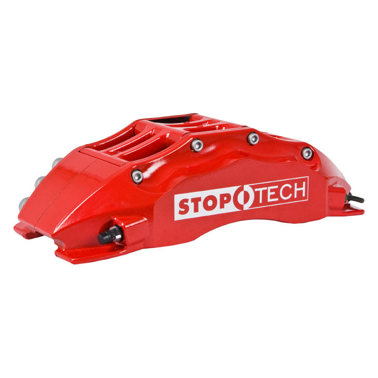 STOPTECH 83.154.6700.71 BBK 2PC ROTOR, FRONT SLOTTED 355X32/ST60 RED BMW 335i '07 Photo-1