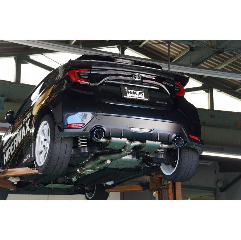 HKS 31029-AT010 Exhaust System Super Turbo Muffler Ti for TOYOTA GR Yaris (4BA-GXPA16) 2020- Photo-3