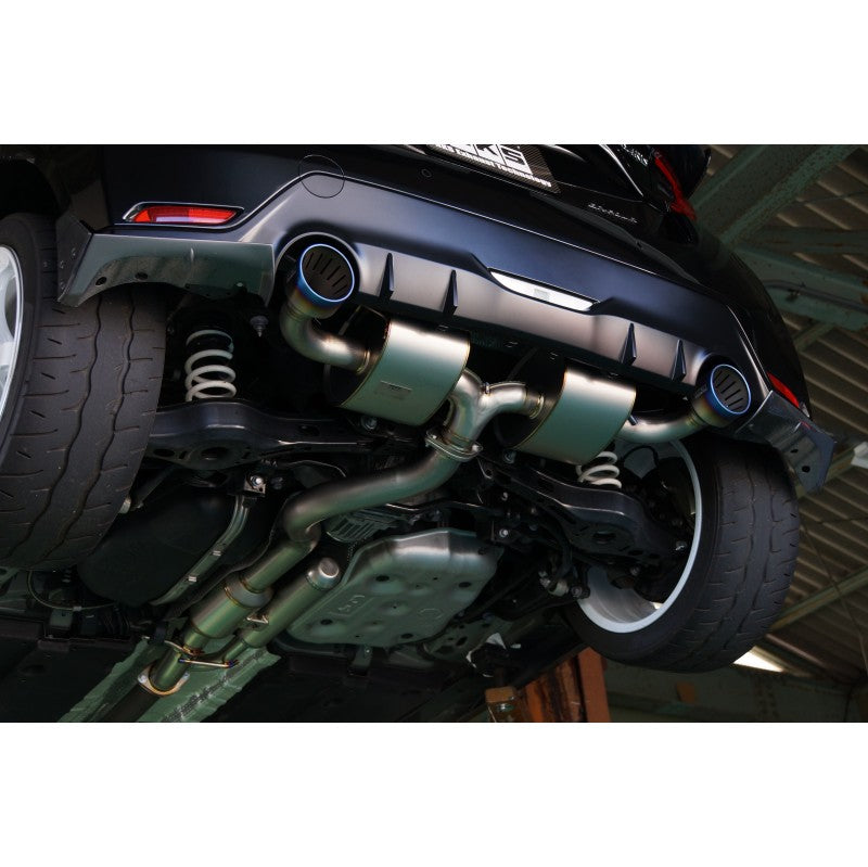 HKS 31029-AT010 Exhaust System Super Turbo Muffler Ti for TOYOTA GR Yaris (4BA-GXPA16) 2020- Photo-1