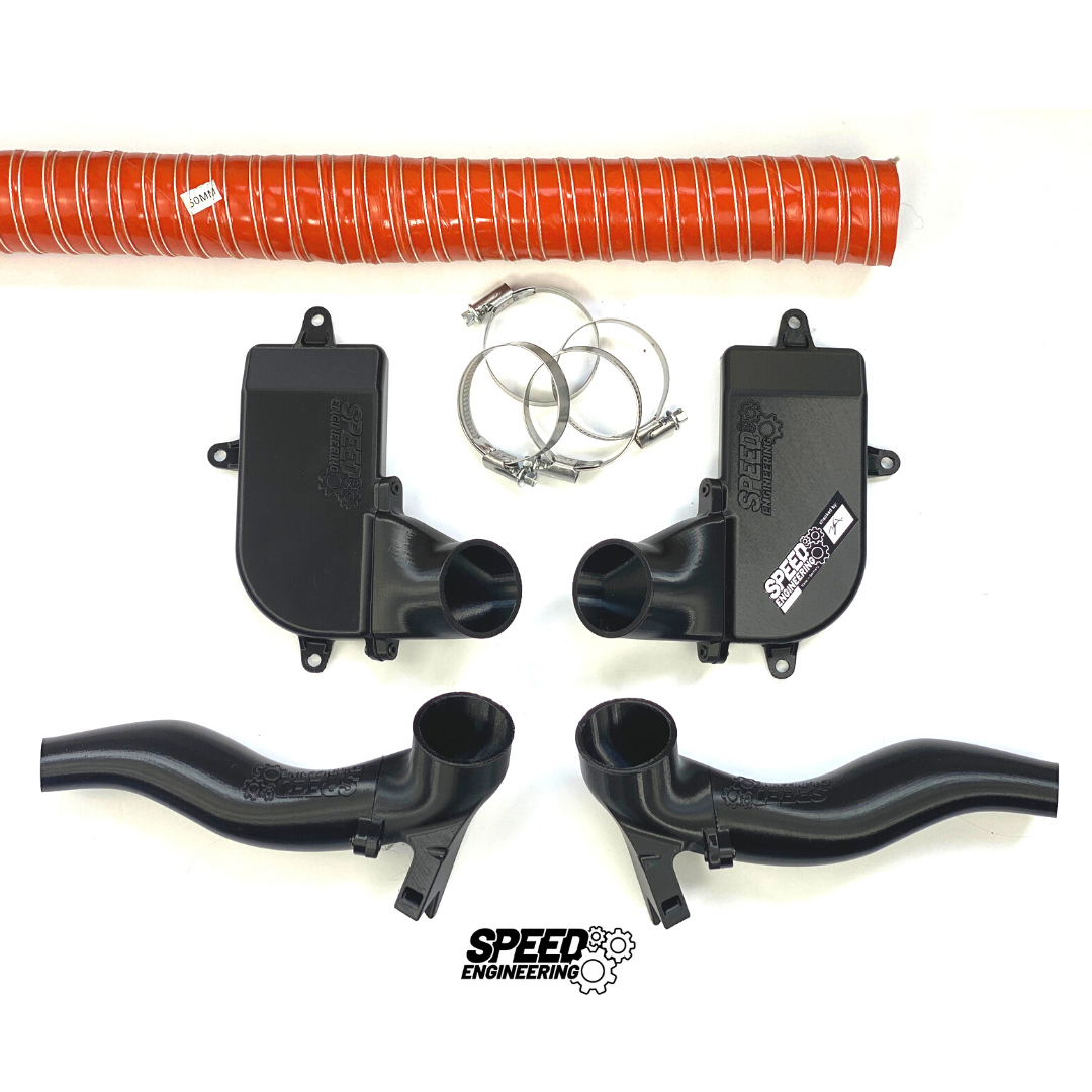 SPEED ENGINEERING 13582 Front Brake Cooling Kit BMW E46 AG Photo-0