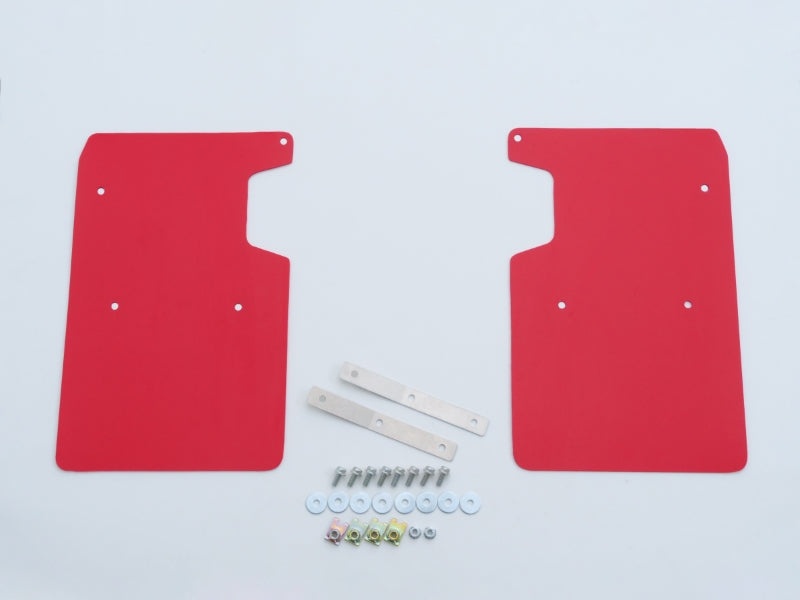 CUSCO 853 851 RR Mud Flaps Rear (red) for NISSAN CARAVAN (E26) 2021- Photo-0