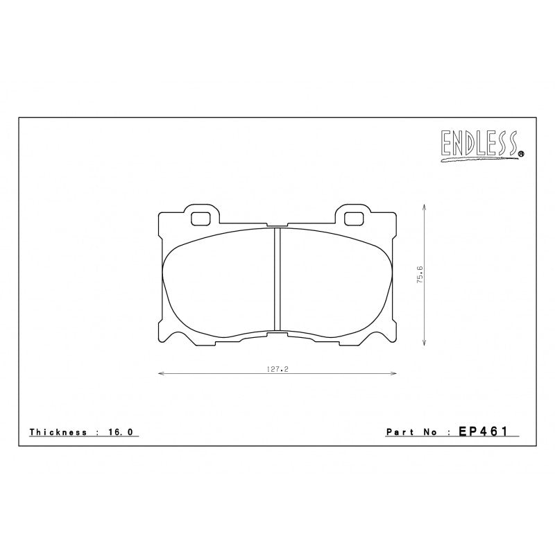 ENDLESS EP461MX72PL Brake Pads Photo-0