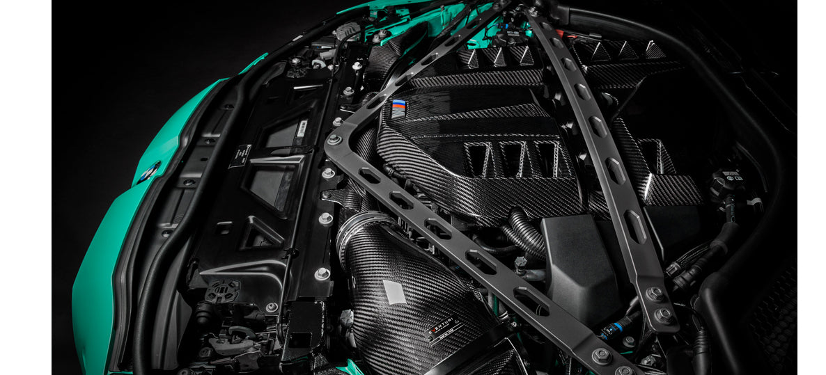 EVENTURI EVE-G8XM-CF-ENG Carbon Engine Cover (gloss finish) for BMW M2 (G87) / M3 (G80) / M4 (G82) 2020+ Photo-6