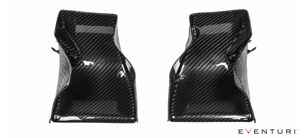 EVENTURI EVE-F10M5-INT Intake system BMW F10 M5 (carbon fiber) Photo-5