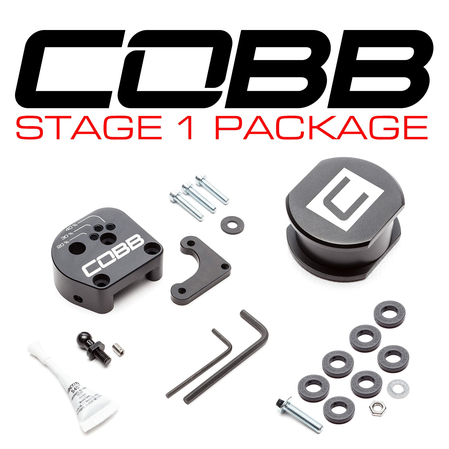 COBB FOR0DT00E0 FORD Stage 1 Drivetrain Package (Exterior) Focus ST 2013-2018, Focus RS 2016-2018 Photo-0