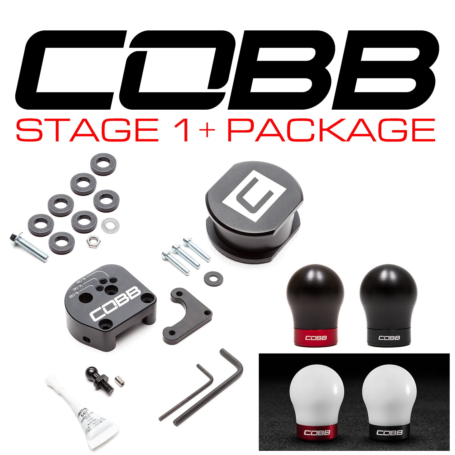 COBB FOR0DT00EI FORD Stage 1+ Drivetrain Package (Exterior, Interior) Focus ST 2013-2018, Focus RS 2 Photo-0