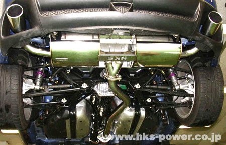 HKS 32018-AZ002 Legamax Exhaust For Mazda RX-8 Photo-0