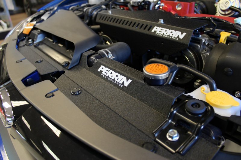 PERRIN PSP-ENG-510BK Radiator Shroud for SUBARU IMPREZA 2008-2014 WRX/STI (black) Photo-4