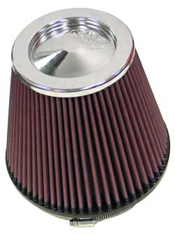 K&N RF-1042 UNIVERSAL Clamp-On Air Filter 6"FLG, 7-1/2"B, 5"T, 6-1/2"H Photo-0