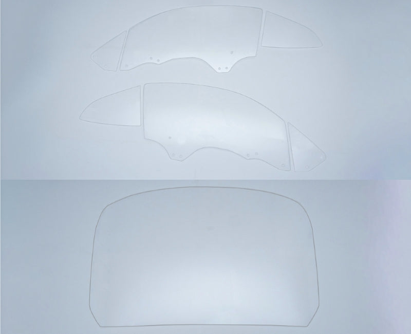 CUSCO 6C1 801 A Acrylic Window for TOYOTA GR86 / SUBARU BRZ Photo-0