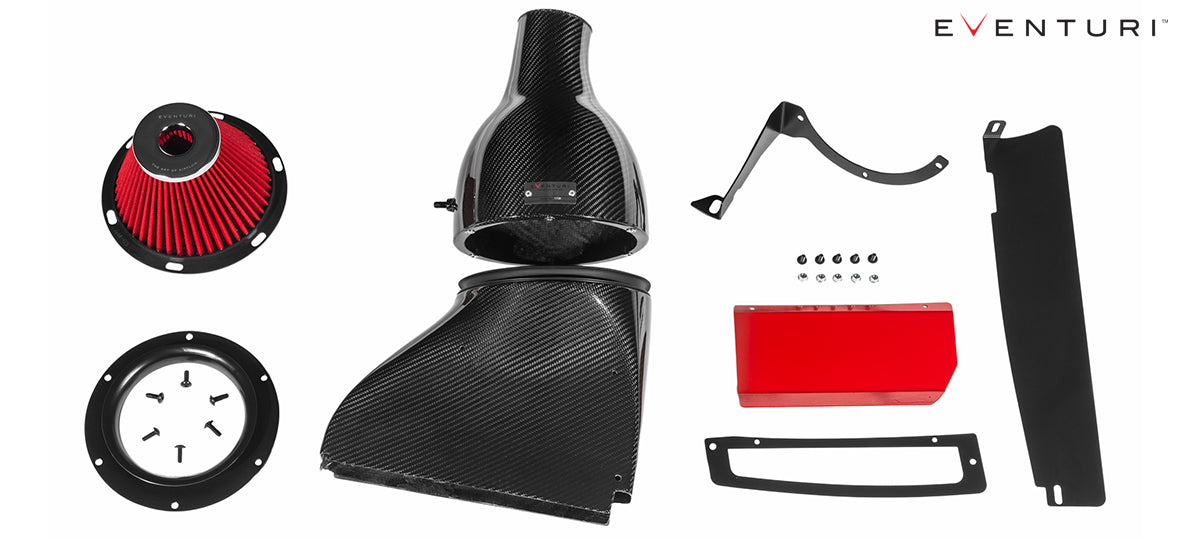 EVENTURI EVE-2TFSI-CF-INT Air Intake System (Carbon) for Golf MK7 GTi, R/AUDI S3 2.0 TFSI Photo-0